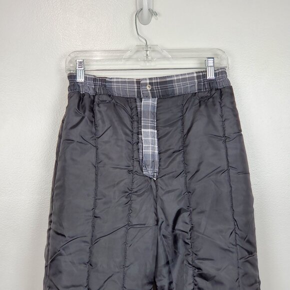 Athletech Kids Gray Black White Plaid Winter Snowpants Size XL (14/16) - Picture 12 of 16